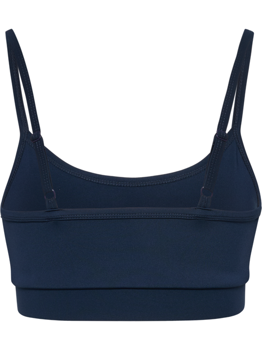 hmlPULSE PIPING LIGHT SUPPORT BRA, DRESS BLUES/MARS RED, packshot