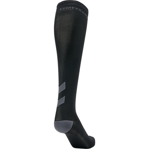 ELITE COMPRESSION SOCK, BLACK, packshot