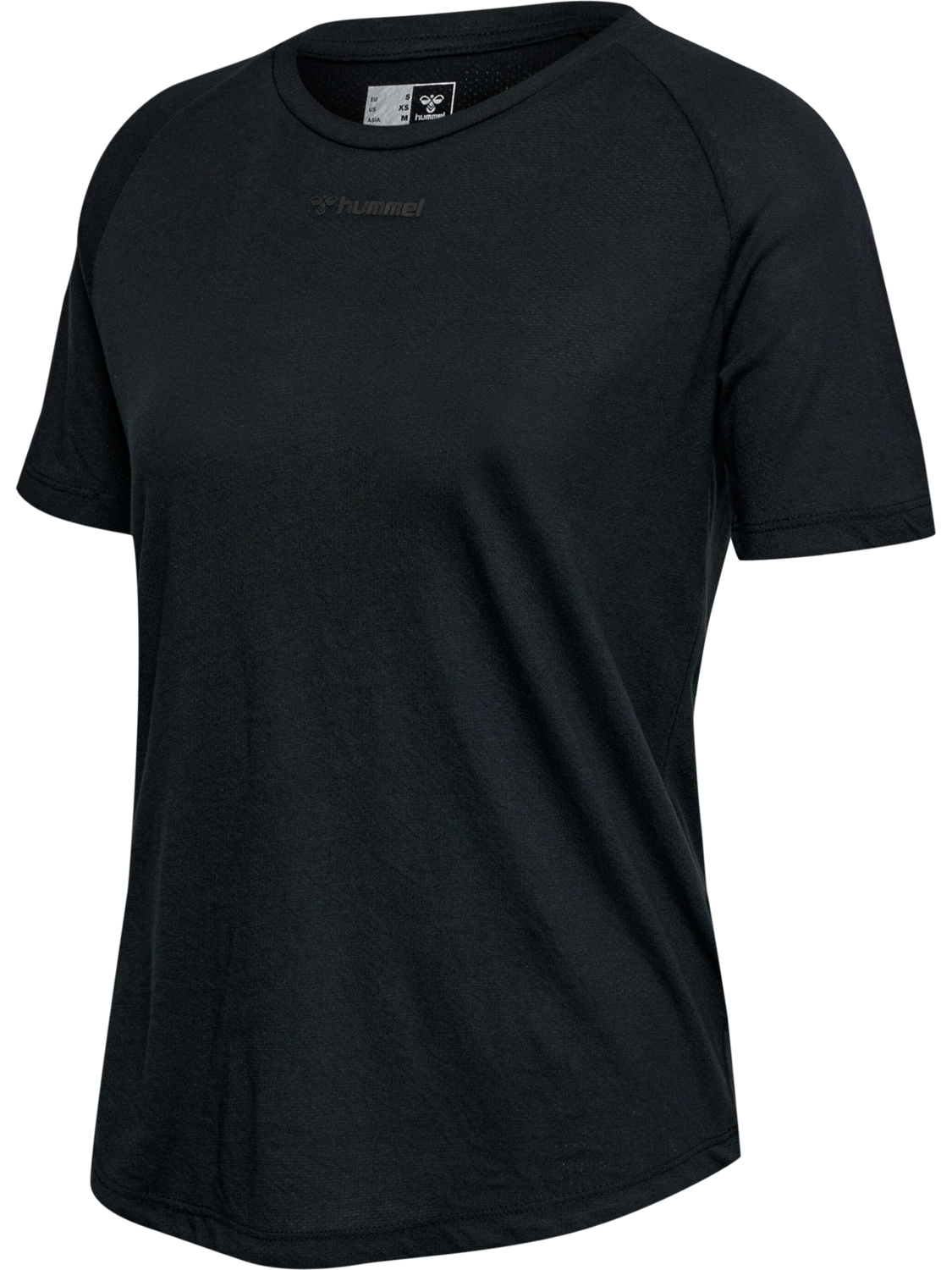 hmlMT VERA T-SHIRT, BLACK, packshot