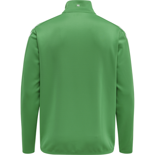 hmlCORE XK HALF ZIP POLY SWEAT, JELLY BEAN, packshot