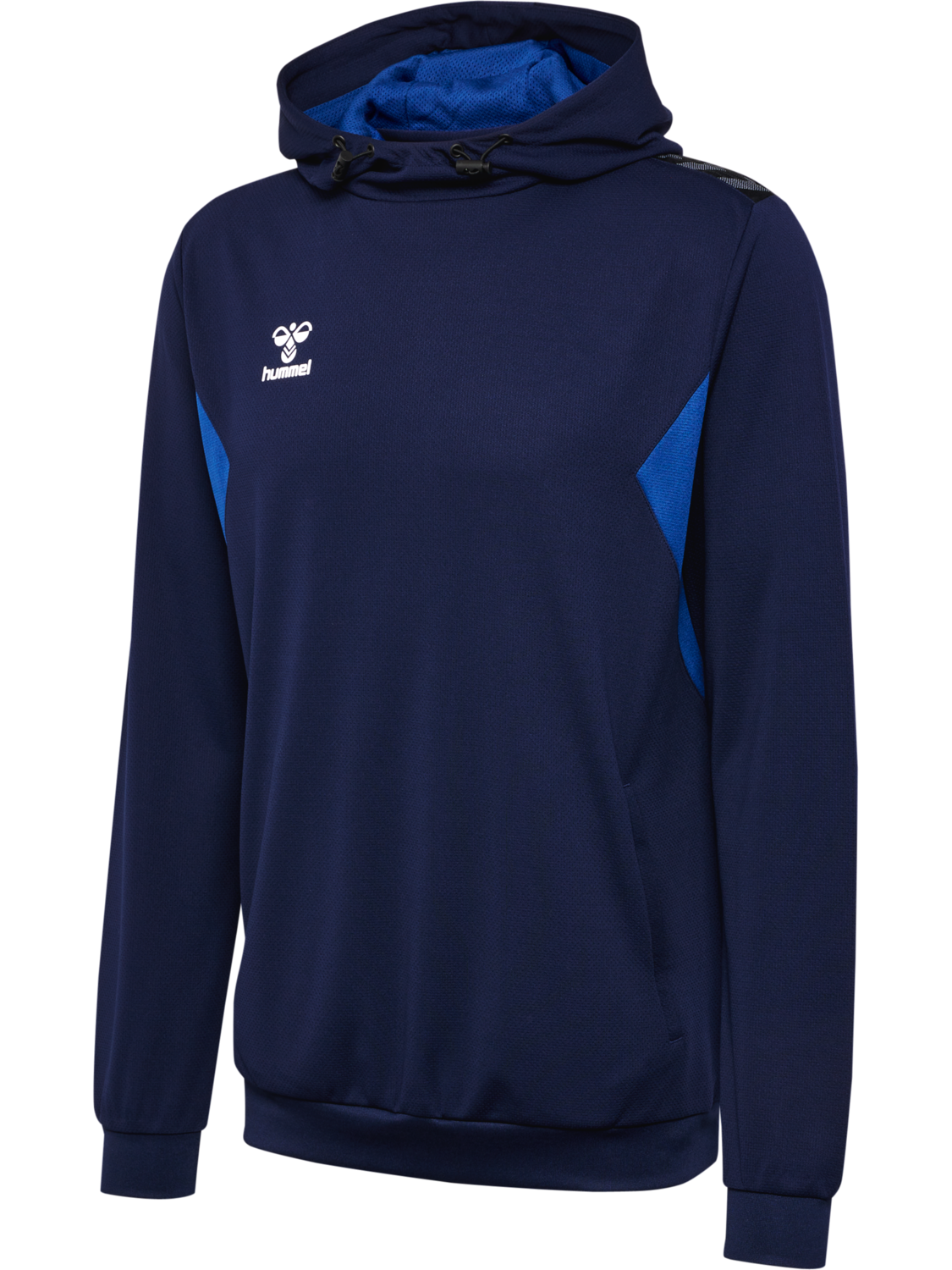 hmlAUTHENTIC PL HOODIE, MARINE, packshot