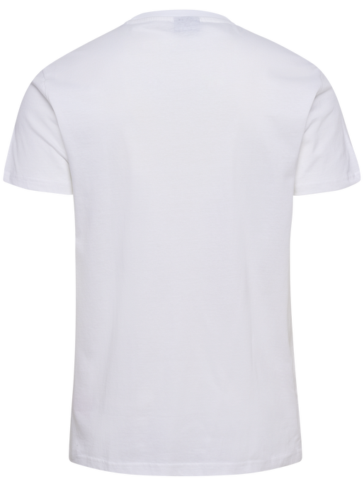 hmlACTIVE CIRCLE CO TEE S/S, WHITE, packshot