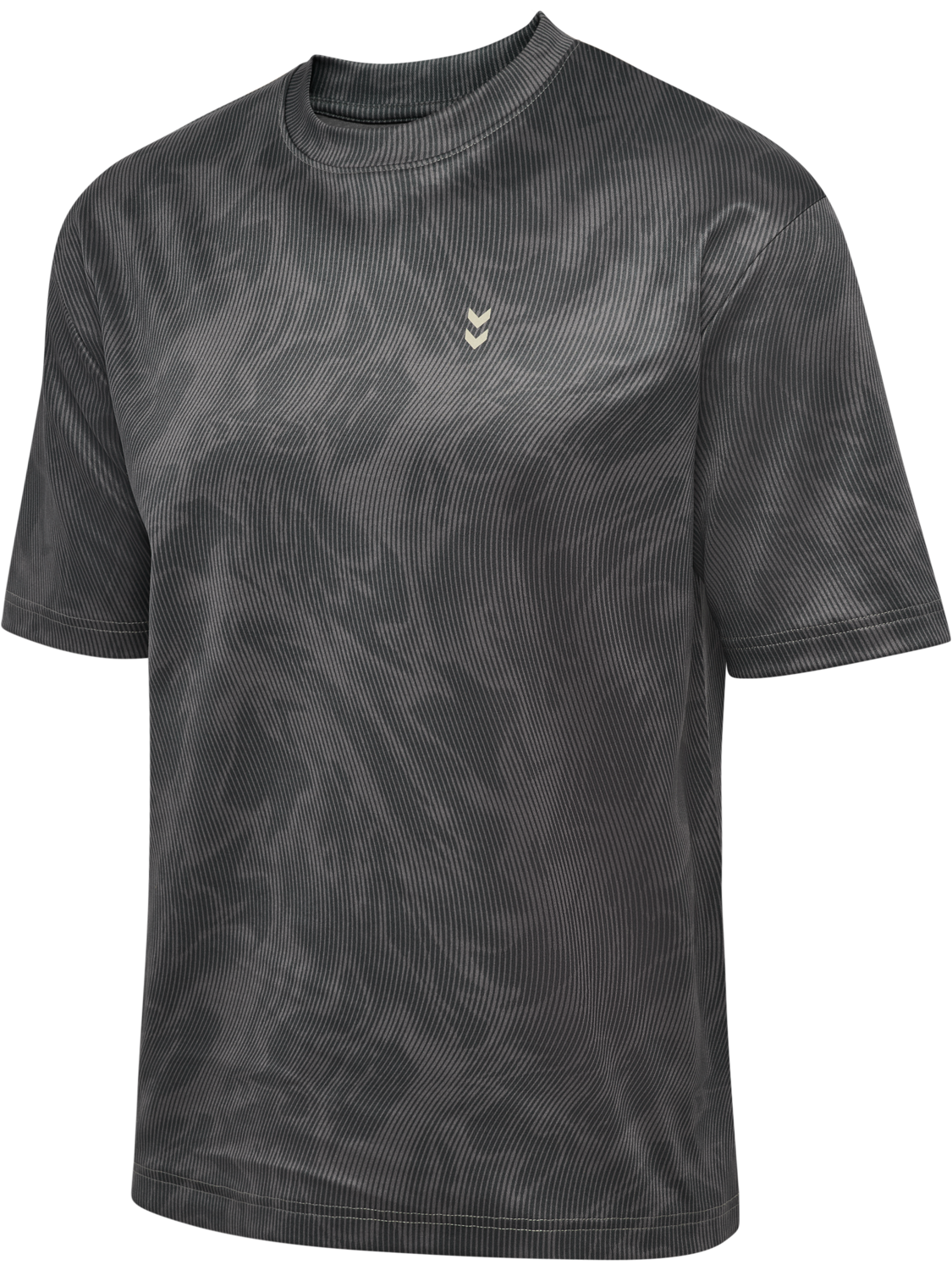 hmlHIIT AOP LOOSE T-SHIRT S/S, SHARK, packshot