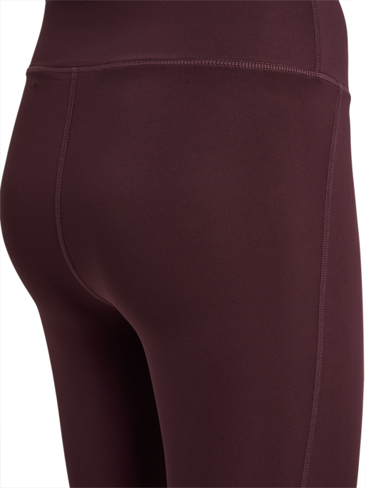 hmlPULSE HIGH WAIST TIGHTS, FUDGE hmlPULSE HIGH WAIST TIGHTS, FUDGE, packshot