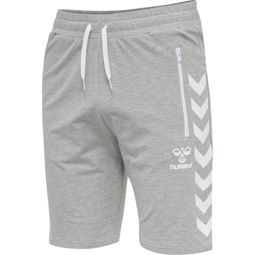 hmlRAY 2.0 SHORTS, GREY MELANGE, packshot