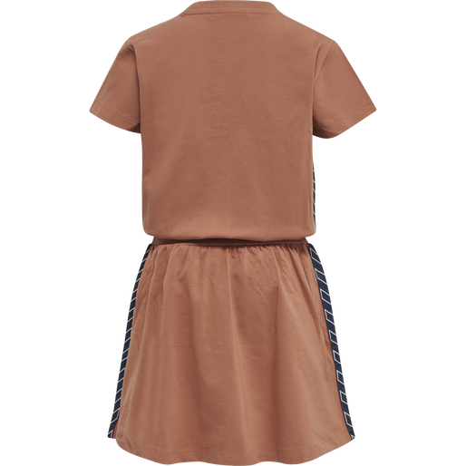 hmlHEDDA DRESS, COPPER BROWN, packshot