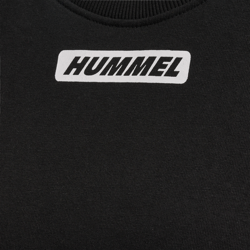 hmlTE ELEMENT SWEATSHIRT, BLACK, packshot