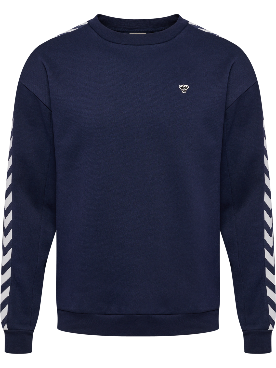 hummel ARCHIVE LOOSE FIT SWEATSHIRT - PEACOAT | hummel.dk 