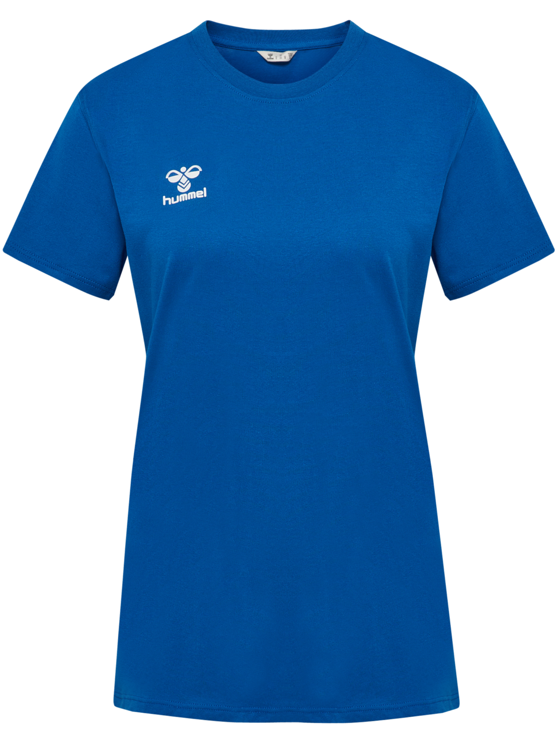 hmlGO 2.0 CHEVRON T-SHIRT S/S WOMAN, TRUE BLUE, packshot