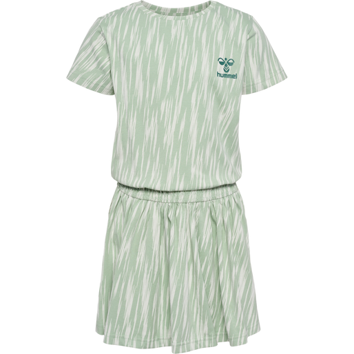 hmlSOPHIA DRESS S/S, SILT GREEN, packshot