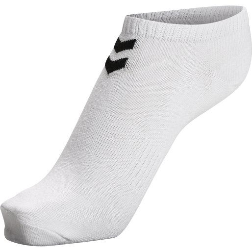 hmlCHEVRON 6-PACK ANKLE SOCKS, WHITE, packshot