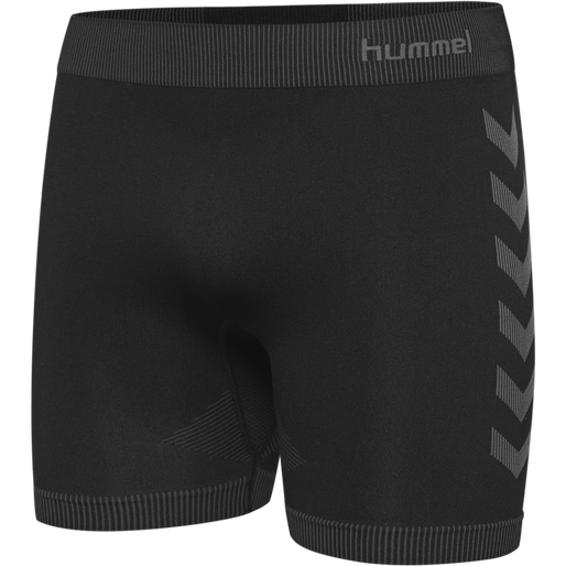 HUMMEL FIRST SEAMLESS SHORTTIGHTS K, BLACK, packshot
