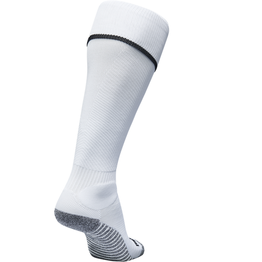 PRO FOOTBALL SOCK 17 - 18, WHITE/BLACK, packshot