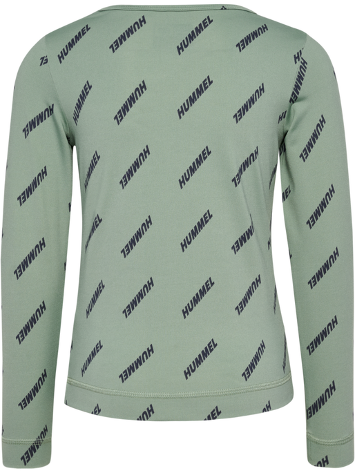 hmlSILJE TOP L/S, ICEBERG GREEN hmlSILJE TOP L/S, ICEBERG GREEN, packshot
