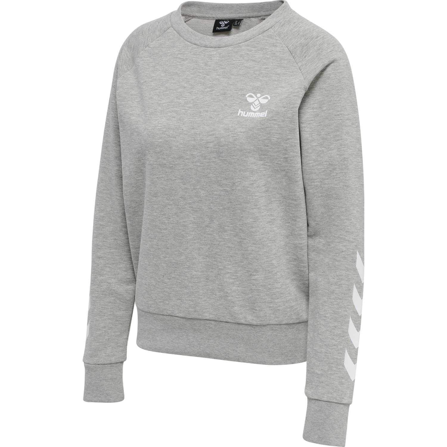 hmlNONI 2.0 SWEATSHIRT, GREY MELANGE, packshot