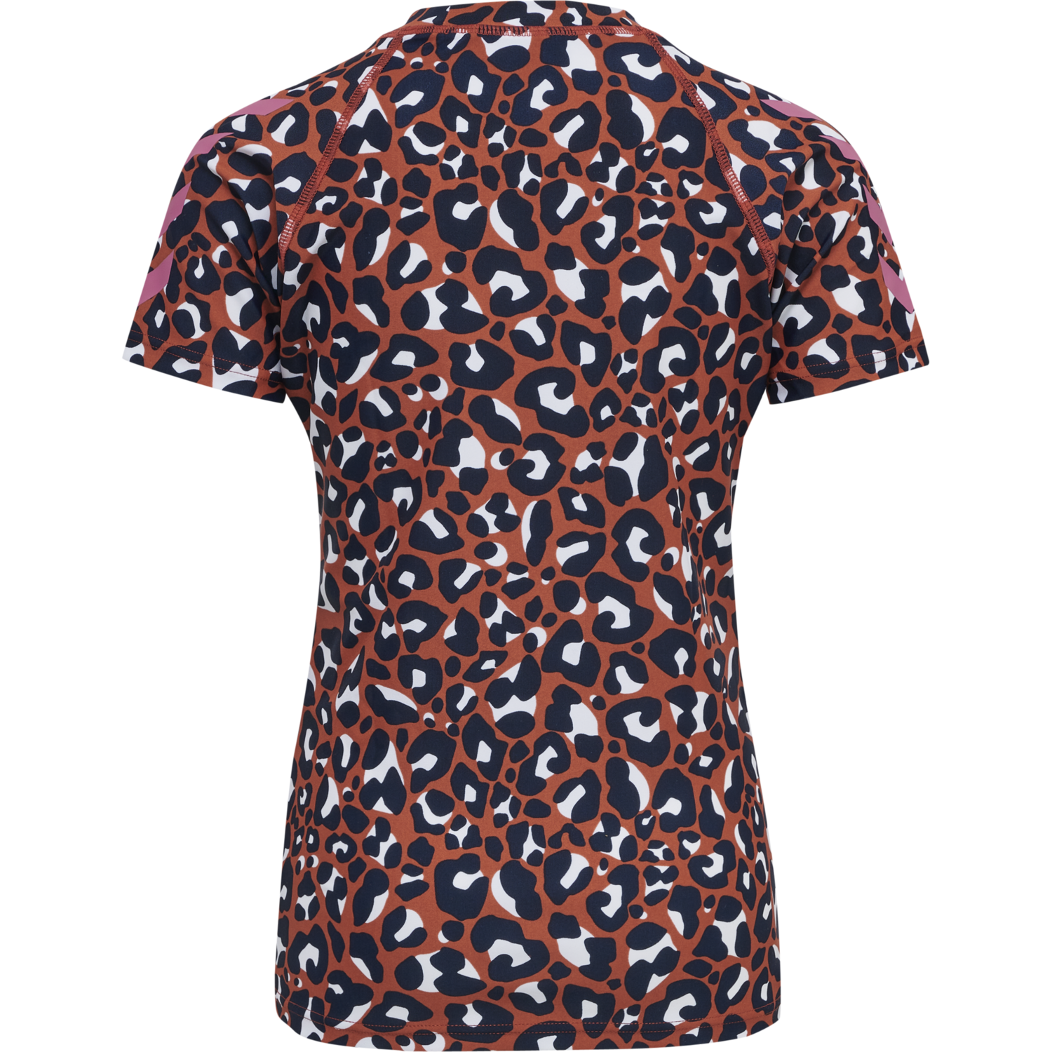 hmlAZUL SWIM T-SHIRT S/S, HOT SAUCE, packshot