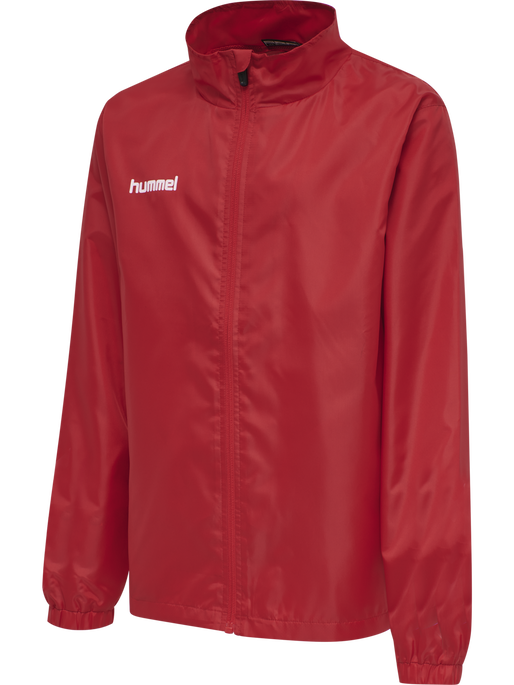 hmlPROMO RAIN JACKET KIDS, TRUE RED, packshot