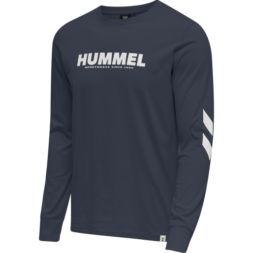 hmlLEGACY T-SHIRT L/S, BLUE NIGHTS, packshot