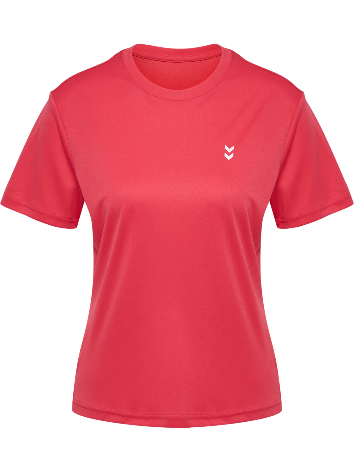 hmlPULSE TRAINING W T-SHIRT S/S, CAYENNE, packshot