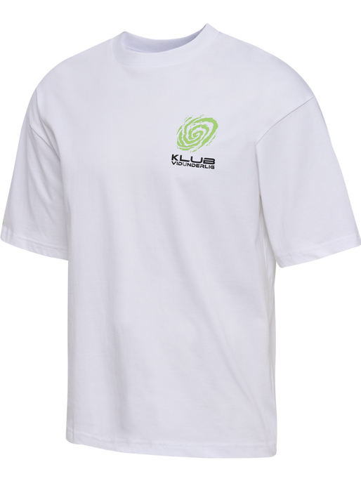 hmlPLADSTILFORSKELLE T-SHIRT S/S, WHITE, packshot