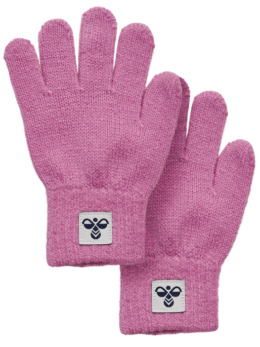 hmlJR KNIT GLOVES 2-PACK, POLIGNAC, packshot