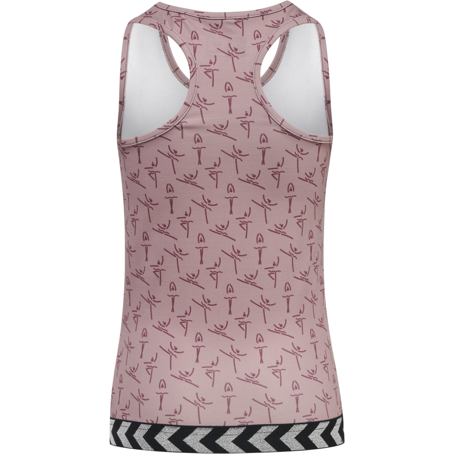 hmlPRIMA BEE PIROUETTE TOP, WOODROSE, packshot