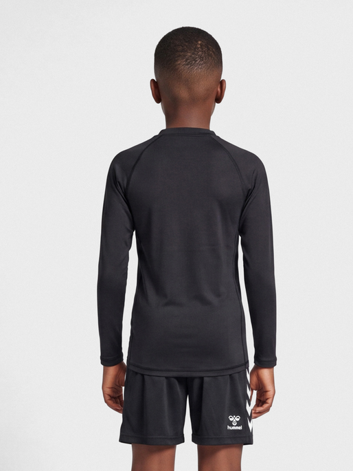 hmlBL PERFORMANCE TEE L/S KIDS, BLACK, model