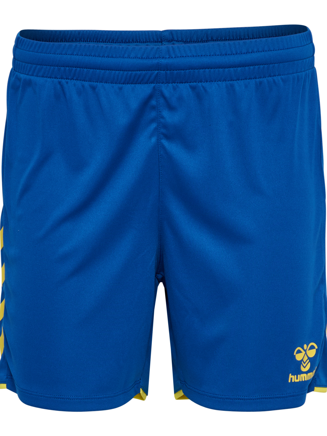 hmlCORE 2.0 SHORTS WOMAN, TRUE BLUE/BLAZING YELLOW, packshot