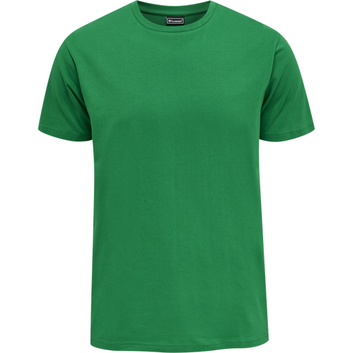 hmlRED HEAVY T-SHIRT S/S, JOLLY GREEN hmlRED HEAVY T-SHIRT S/S, JOLLY GREEN, packshot
