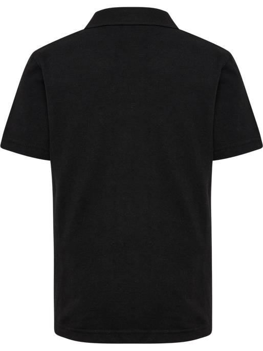 hmlMOVER COTTON POLO KIDS, BLACK, packshot