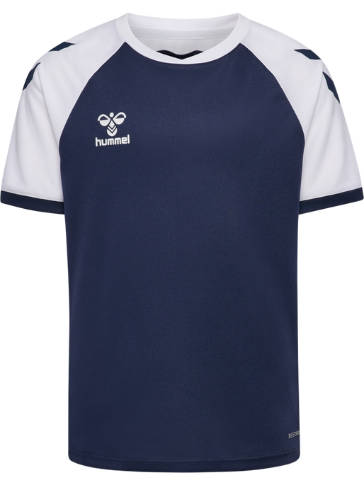 hmlMATCH LEAGUE JERSEY S/S KIDS, MARINE/WHITE hmlMATCH LEAGUE JERSEY S/S KIDS, MARINE/WHITE, packshot