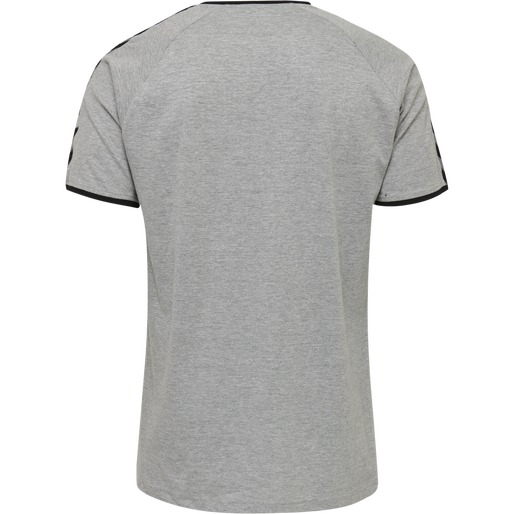 hmlAUTHENTIC TRAINING TEE, GREY MELANGE, packshot