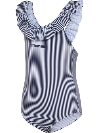 hmlFRILLI SWIMSUIT, NAVY BLAZER/BRIGHT WHITE
