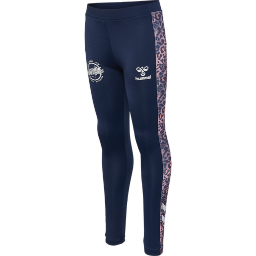 hmlFSK JOY TIGHTS, BLACK IRIS hmlFSK JOY TIGHTS, BLACK IRIS, packshot