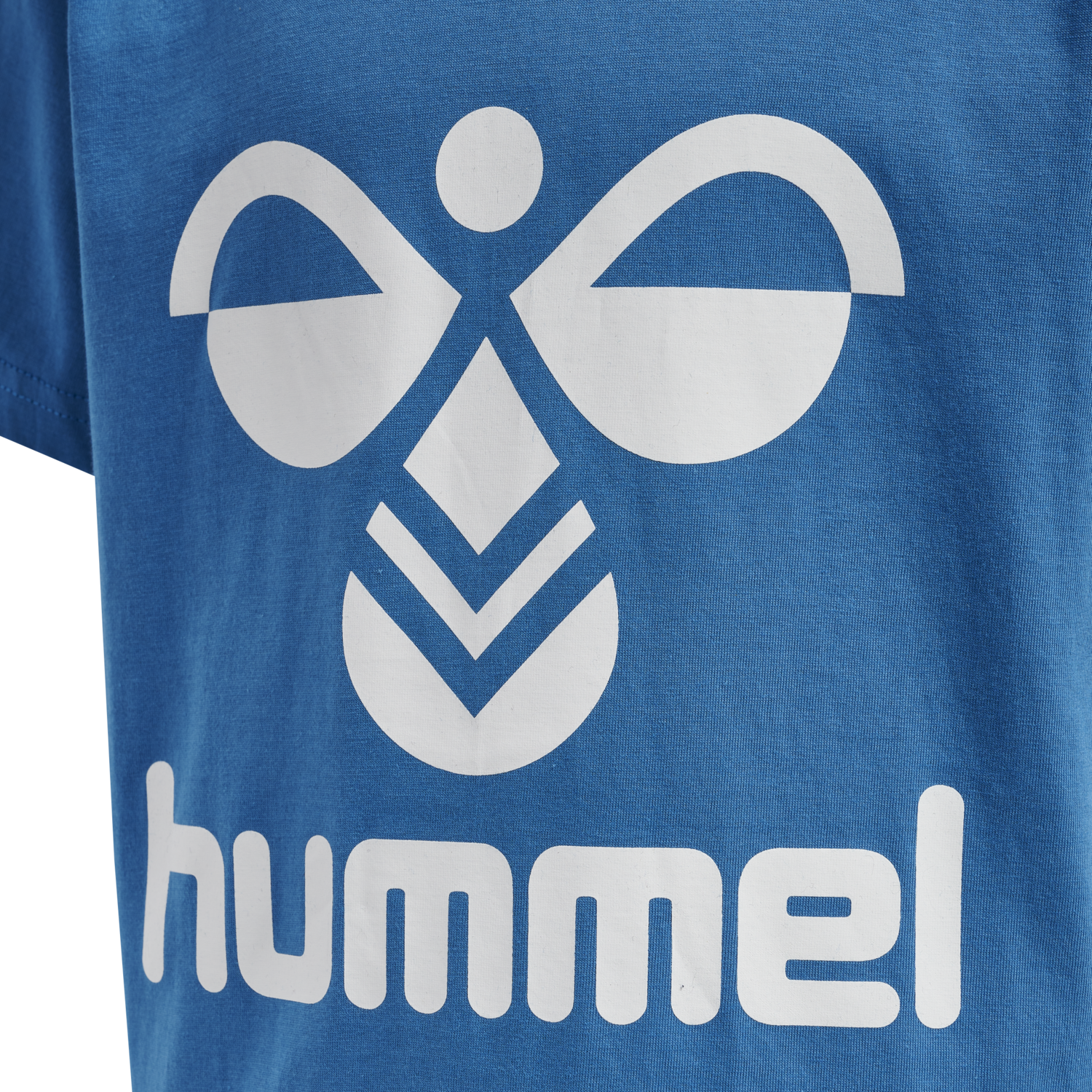 hmlTRES T-SHIRT S/S, VALLARTA BLUE, packshot