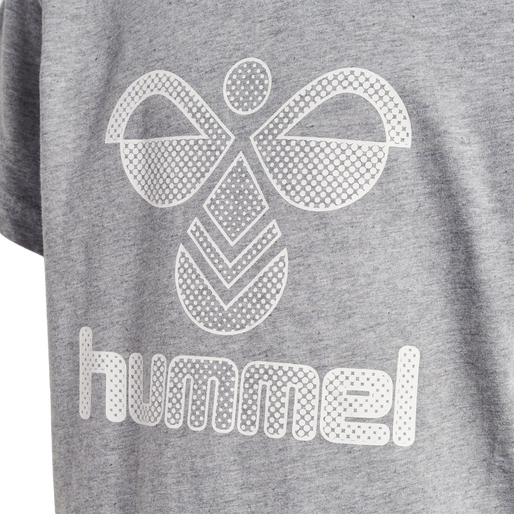 hmlPROUD T-SHIRT S/S, GREY MELANGE, packshot