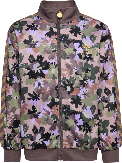 hmlMARBLE ZIP JACKET, SPARROW, packshot