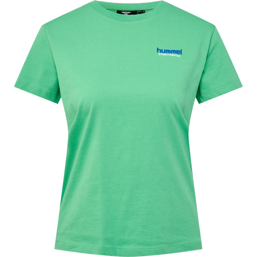 hmlLGC KRISTY SHORT T-SHIRT, GREEN SPRUCE, packshot