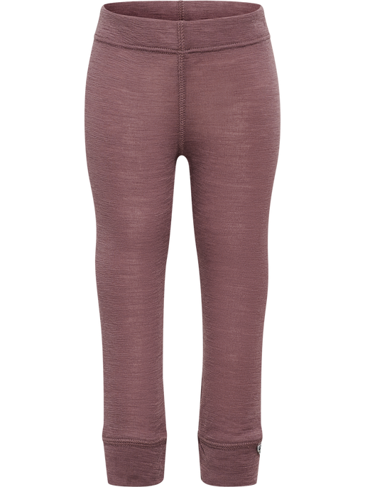 hmlMINI WOOL RIB TIGHTS, TWILIGHT MAUVE hmlMINI WOOL RIB TIGHTS, TWILIGHT MAUVE, packshot