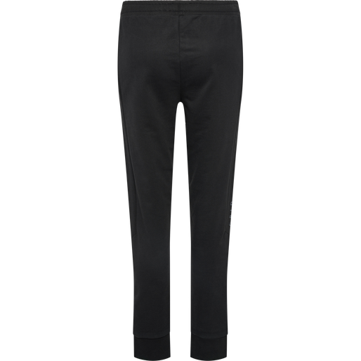 hmlOFFGRID COTTON PANTS WO, JET BLACK/FORGED IRON, packshot