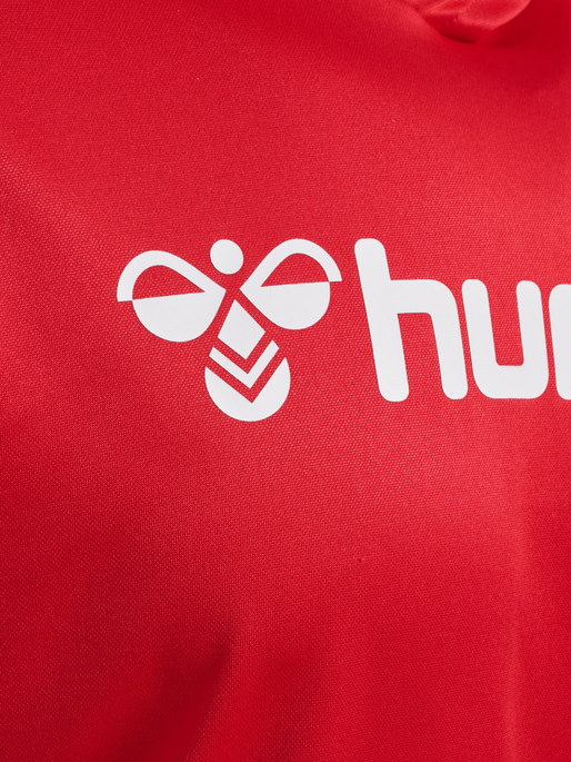 hmlLOGO HOODIE, TRUE RED hmlLOGO HOODIE, TRUE RED, packshot