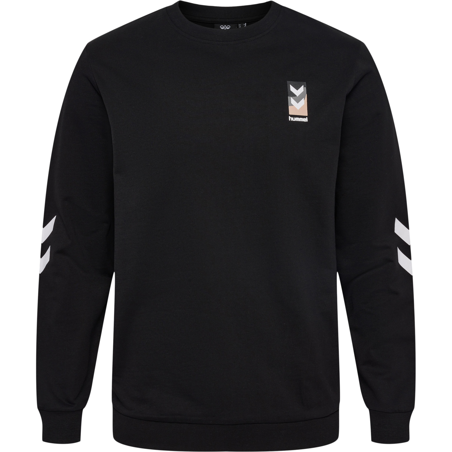 hmlLGC JEREMY SWEATSHIRT, BLACK, packshot