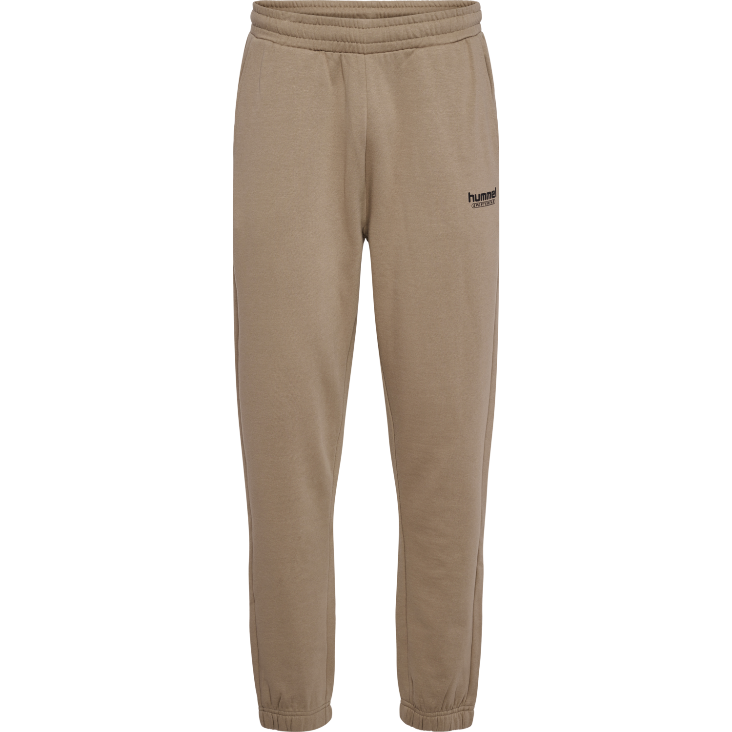 hmlBOOSTER REGULAR PANTS, GREIGE, packshot