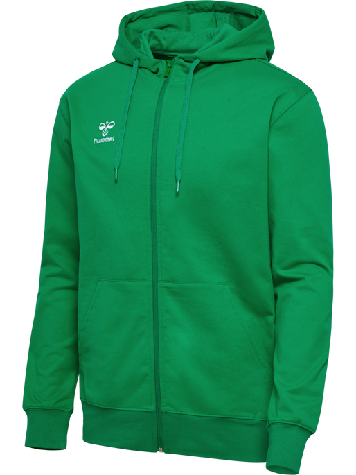 hmlGO 2.0 ZIP HOODIE, JELLY BEAN, packshot
