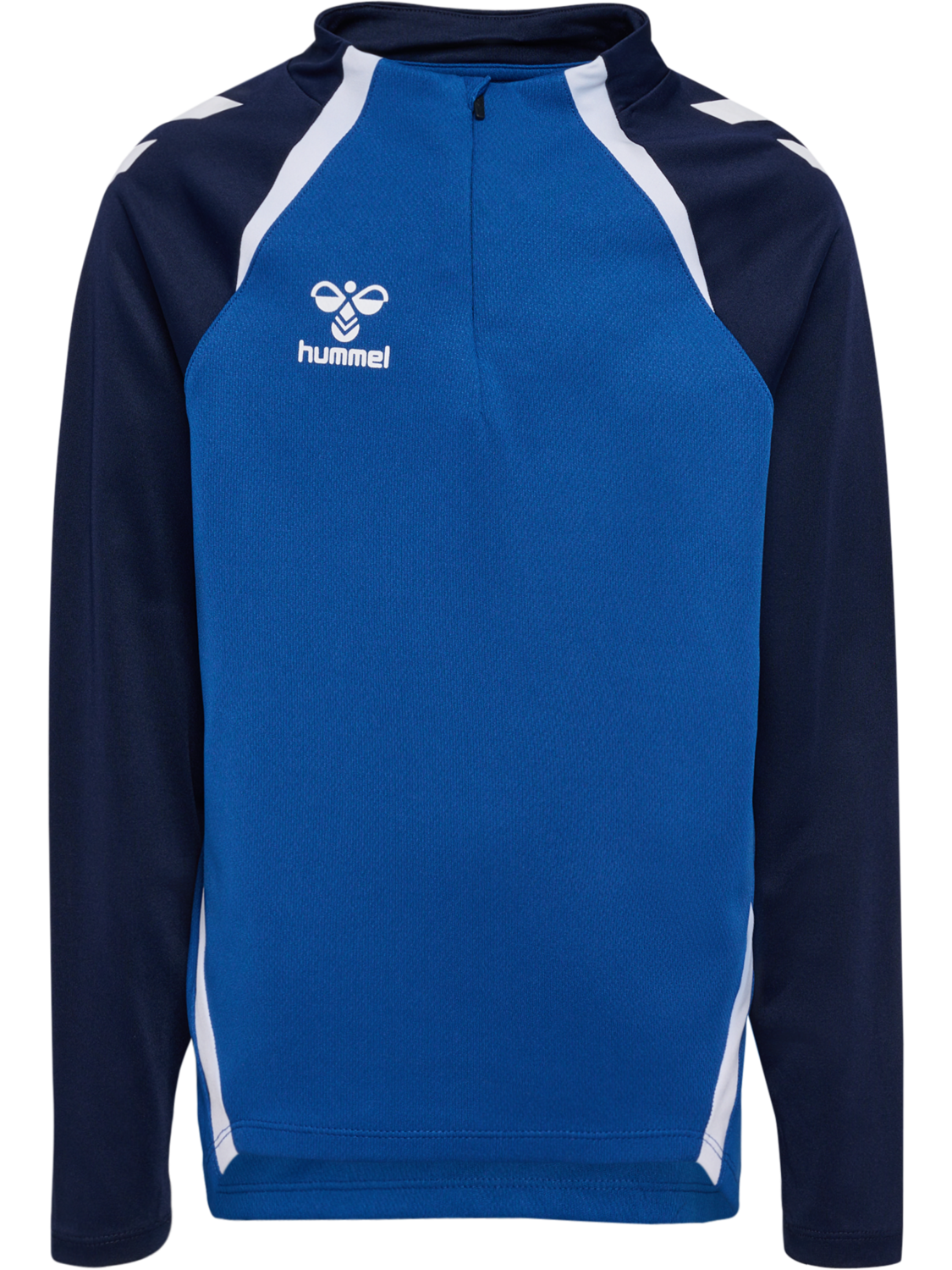 hmlLEAD 2.0 HALF ZIP KIDS, TRUE BLUE/MARINE, packshot