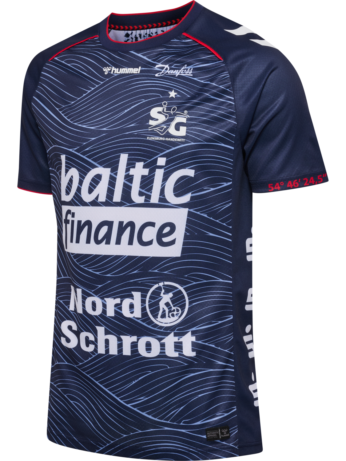 SGFH 26/27 HOME JERSEY S/S, MARINE, packshot
