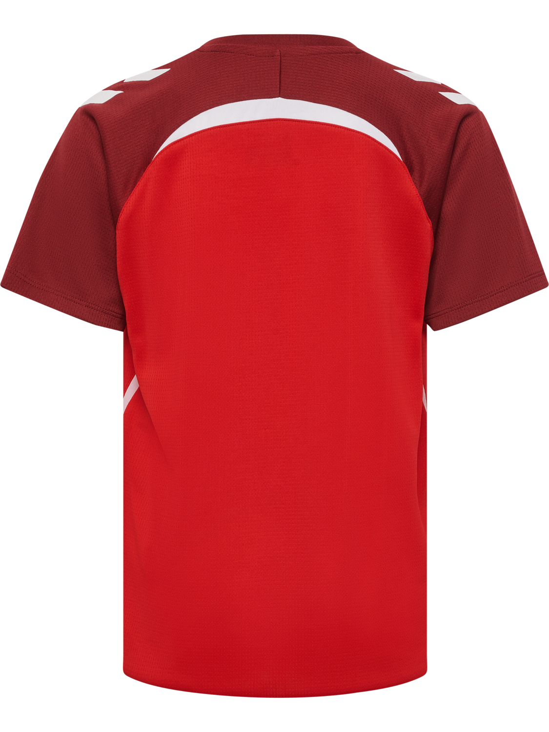 hmlLEAD 2.0 JERSEY S/S KIDS, TRUE RED/MAROON, packshot
