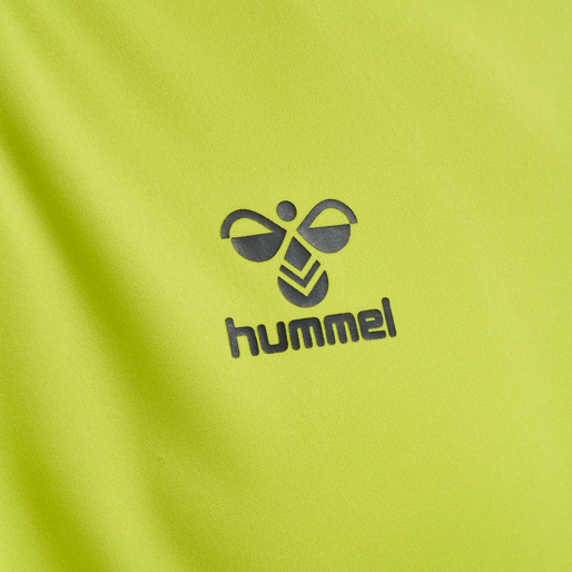 hmlCORE XK CORE POLY T-SHIRT S/S, LIME POPSICLE, packshot