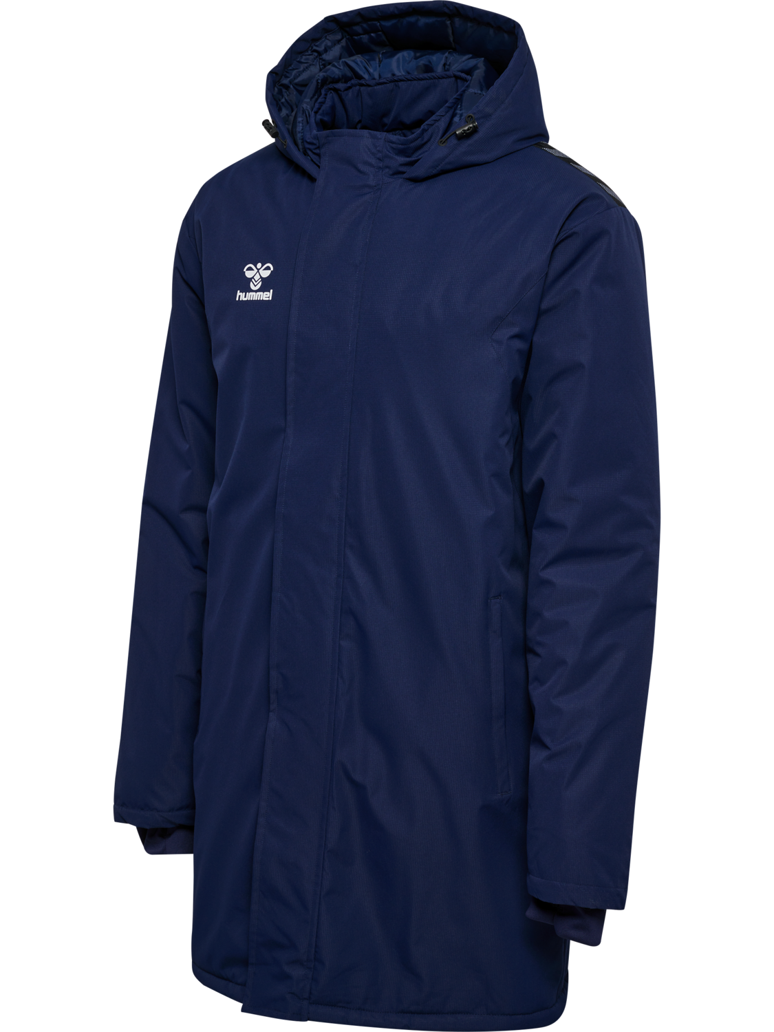 hmlAUTHENTIC BENCH JACKET, MARINE, packshot