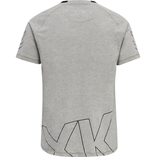 hmlCIMA XK T-SHIRT S/S, GREY MELANGE hmlCIMA XK T-SHIRT S/S, GREY MELANGE, packshot
